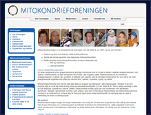 Tablet Screenshot of mitokondrieforeningen.no